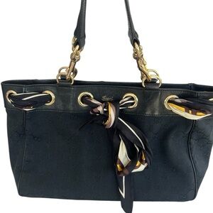 Gucci Positano Medium monogram tote.